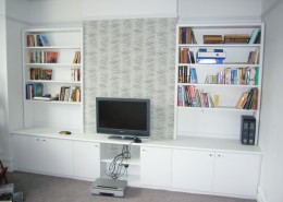 Shelves and TV cupboards