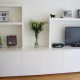 White Cupboard and Showcase