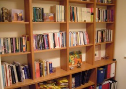 Bookshelf wall