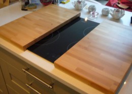 Chopping board and hob cover