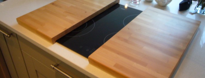 Chopping board and hob cover