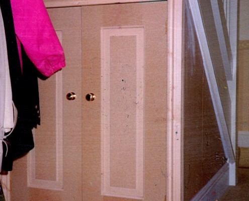 Under stairs storage
