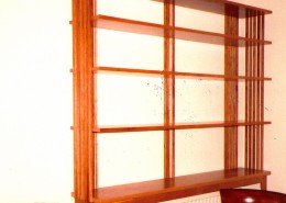 cherry Macintosh period bookcase