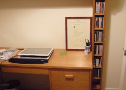 Oak study furniture