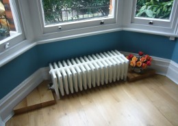 Radiator pipe covering